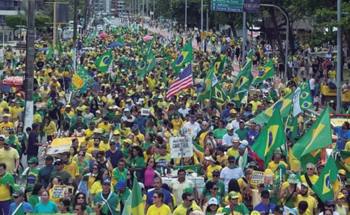 Manifestação de bolsonaristas em Maceió Manifestação de bolsonaristas em Maceió