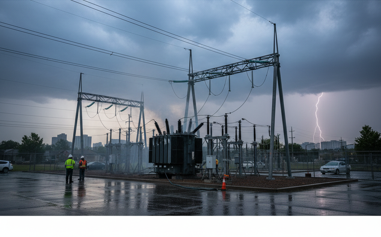 Explosão em subestação da Enel afeta seis municípios do Grande Rio