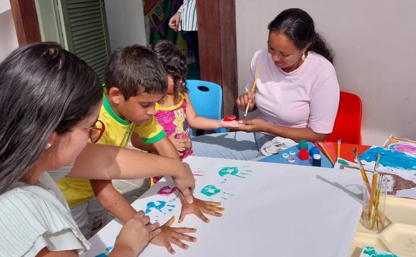 Agosto da Primeira Infância fortalece vínculos familiares e garante direitos das crianças em Arapiraca