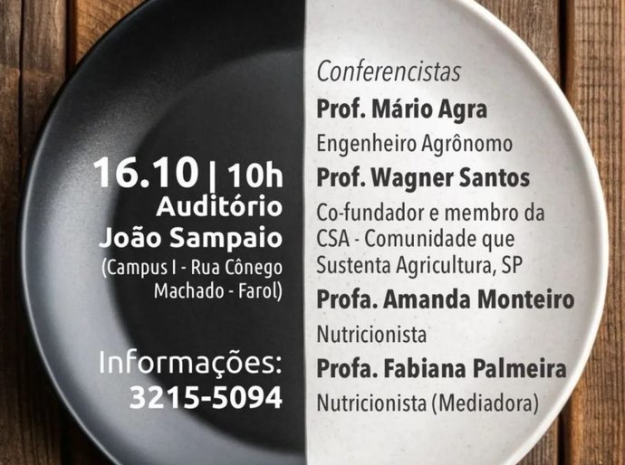 Cesmac promove mesa-redonda “Veneno ou Alimento? Somos o que consumimos” e estimula reflexão sobre hábitos alimentares e sustentabilidade