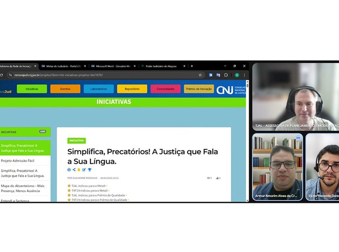 TJAL desenvolve projetos sobre linguagem simples e combate à desinformação
