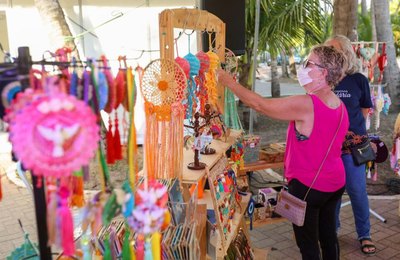 Economia Solidária amplia espaço de exposição no Mercado das Artes, no Jaraguá