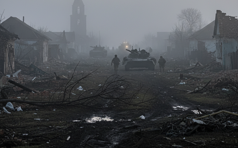 Grupos de assalto russos tomam povoado de Zelenoe sob forte névoa, relata militar