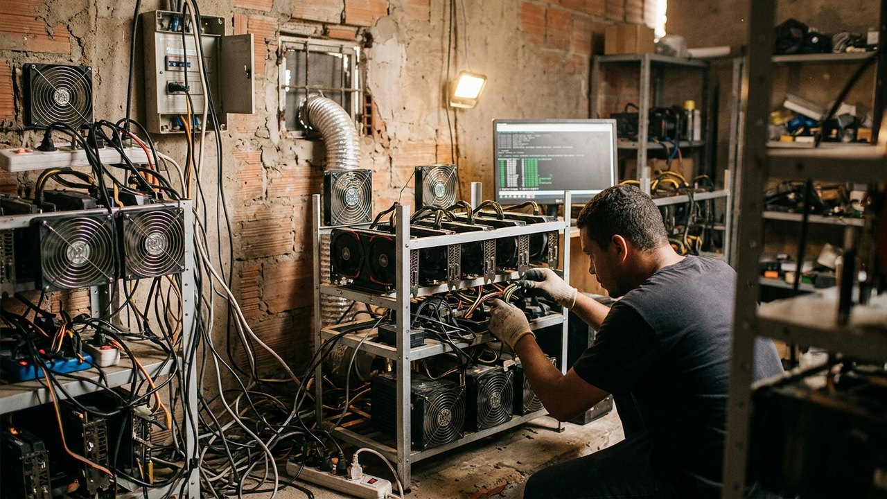 O que é a mineração de criptomoedas, prática investigada no Complexo do Lins