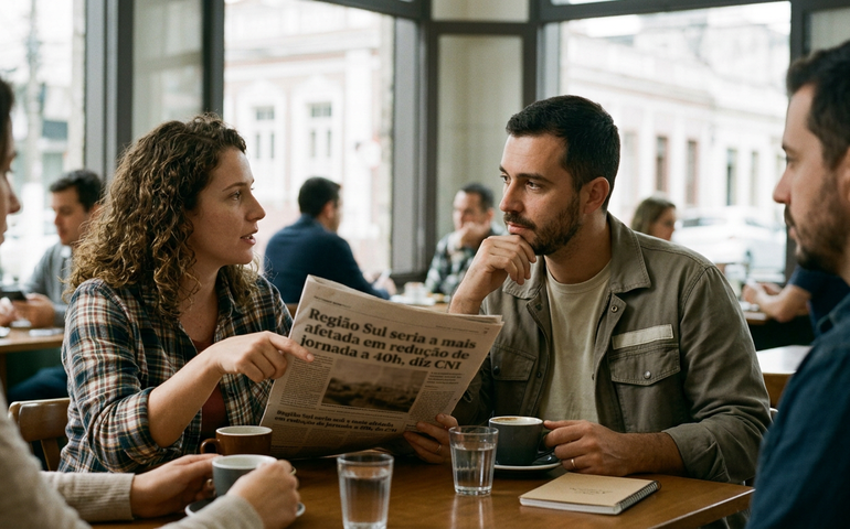 Região Sul seria a mais afetada em redução de jornada a 40h, diz CNI