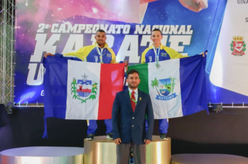 Caratecas roteirenses conquistam medalhas para Alagoas