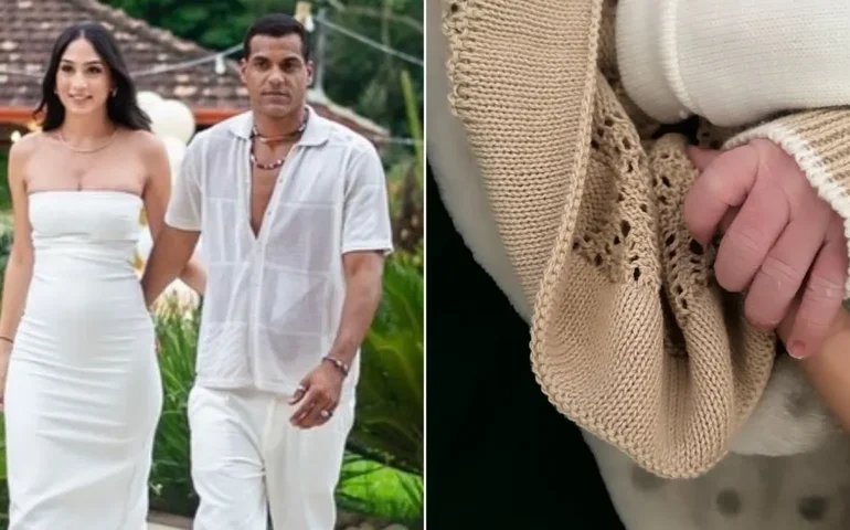 Nasce segundo filho de Marcello Melo Jr, ator de 'Renascer'