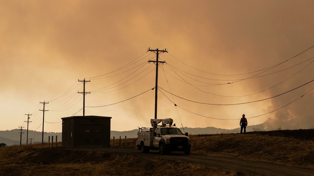 Incêndios florestais na Califórnia chegam perto de casas