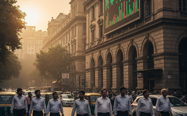 Bolsa da Índia fecha 2025 com alta de 9%, abaixo de outras asiáticas