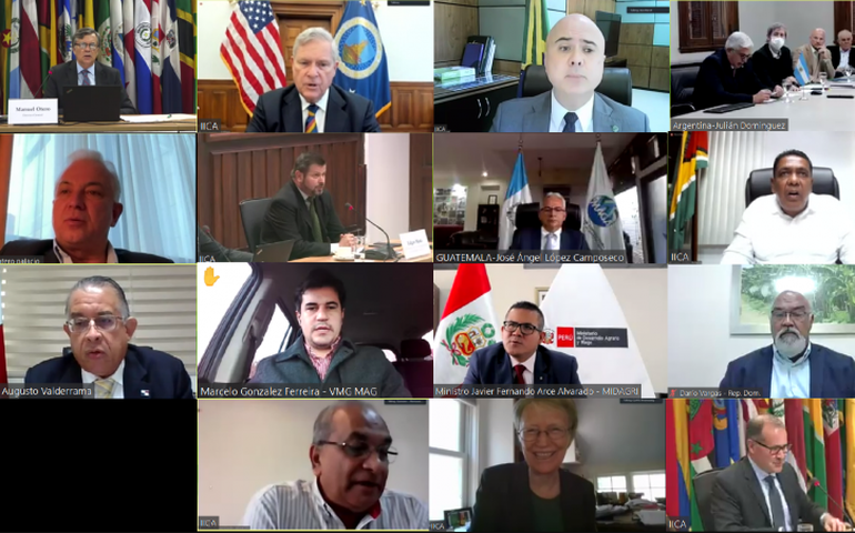 IICA: ministros de Agricultura das Américas reúnem-se para discutir clima