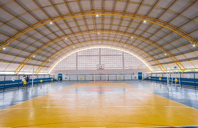 Arapiraca investe em novos ginásios poliesportivos para o desenvolvimento do esporte local