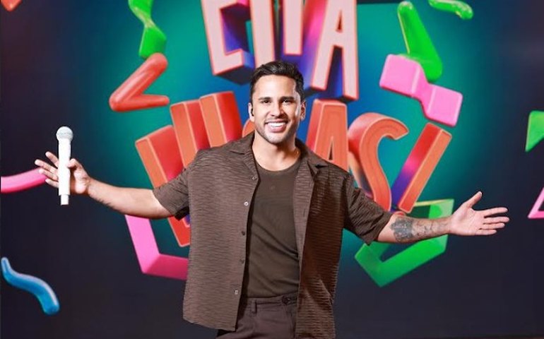 Lucas Guimarães celebra alta audiência do “Eita, Lucas!”, no SBT