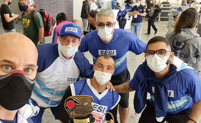 Carlos Antônio Guedes do Nascimento conquistou o segundo lugar na categoria cadeirantes Carlos Antônio Guedes do Nascimento conquistou o segundo lugar na categoria cadeirantes