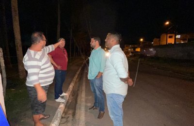 Ilumina realiza visita técnica ao bairro Rio Novo