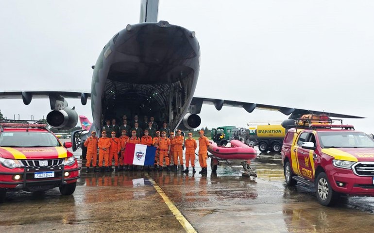 Defesa Civil Estadual encaminha mais três técnicos para o Rio Grande do Sul