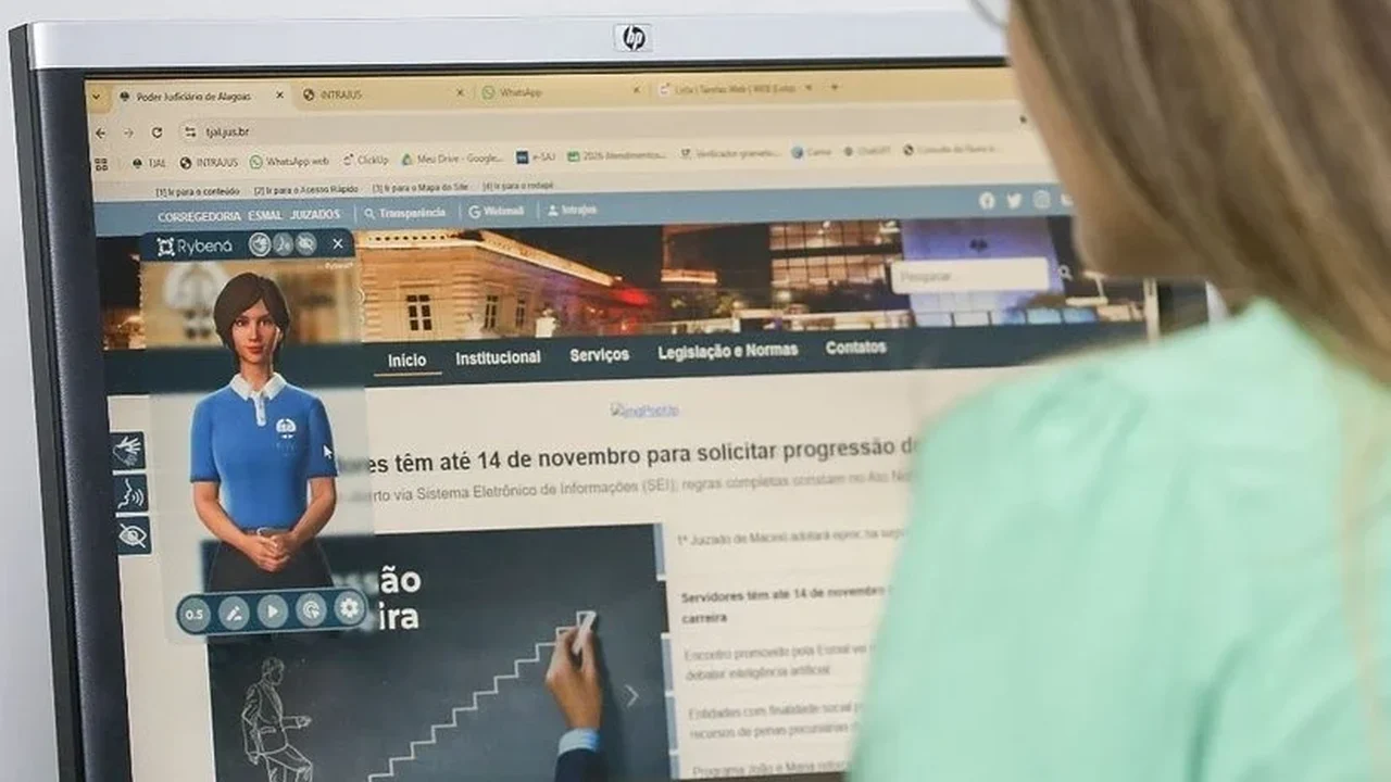 TRE/AL amplia acessibilidade nas redes sociais com inclusão de intérprete de Libras em vídeos institucionais
