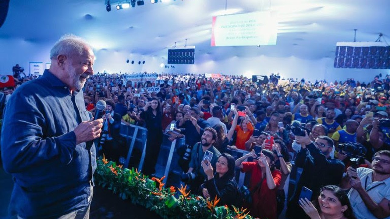 Lula: “A gente está colocando o povo para dizer o que quer que a gente faça”