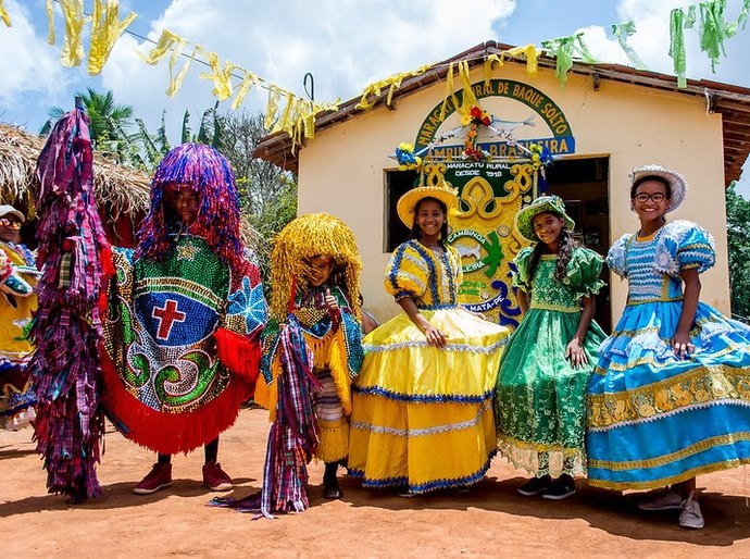 Maracatu Rural Cambinda Brasileira, Patrimônio Vivo de Pernambuco, celebra 108 anos em clima de Carnaval