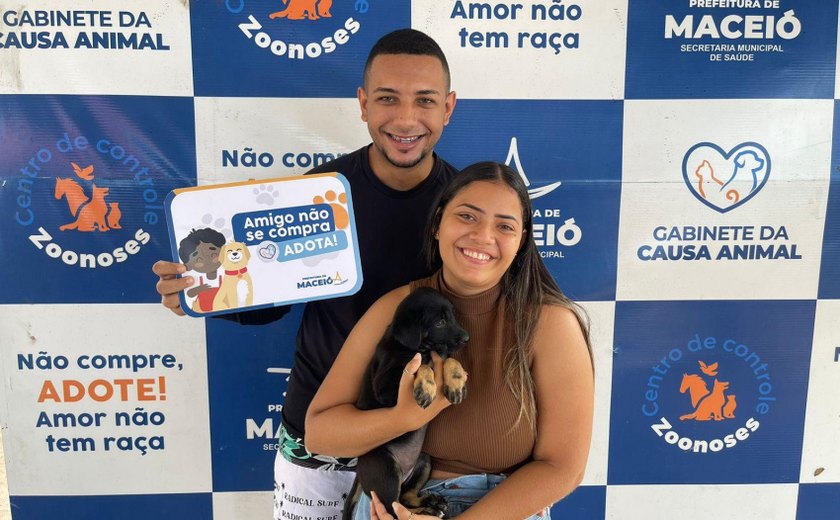 Feira de Adoção da Prefeitura de Maceió assegura lares para animais