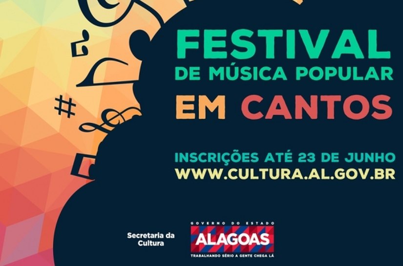 Prorrogada as inscrições para o Festival Em Cantos de Alagoas