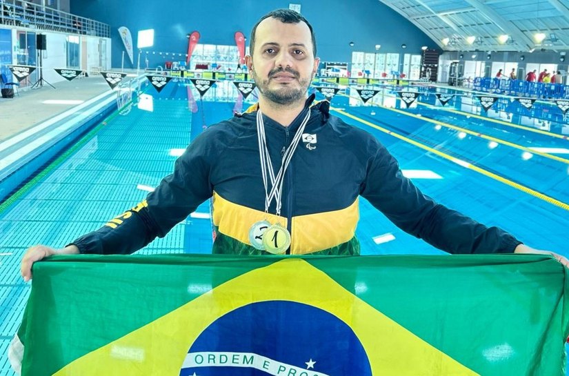 Caminhos do Esporte: paratleta alagoano conquista medalhas de ouro e prata em Portugal