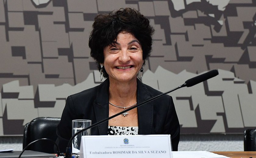 Avança indicação de Rosimar Suzano para embaixada na Estônia