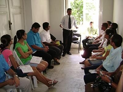 Atividades teológicas chamaram a atenção do público