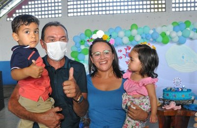 Assistência Social de Anadia realiza festa em alusão ao mês das crianças