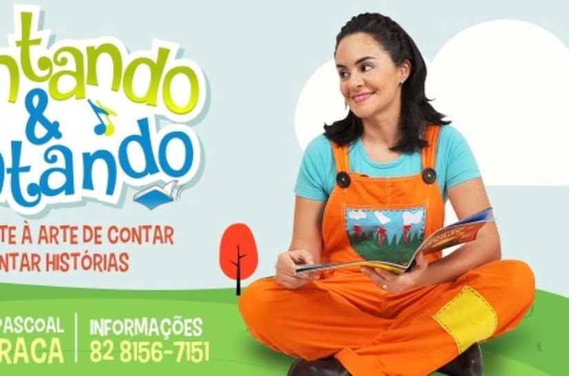 Espetáculo Contando e Cantando chega ao Teatro Hermeto Pascoal dia 27