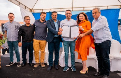 Paulo Dantas visita obras e anuncia novos investimentos em Feliz Deserto