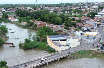 Volume de chuva em Delmiro Gouveia atinge um terço do esperado para o ano em apenas um dia