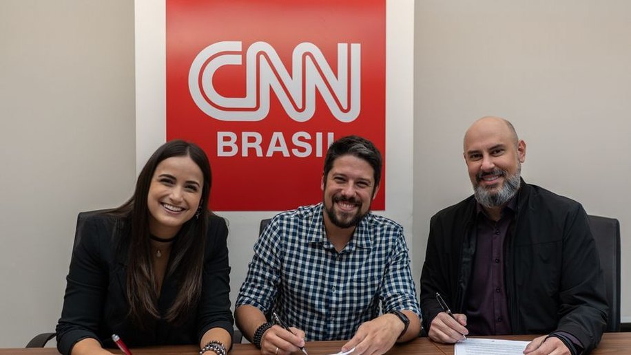 Mari Palma e Phelipe Siani serão apresentadores na CNN Brasil