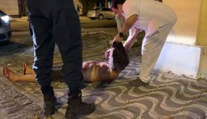 Morador é esfaqueado após discutir com flanelinha no Centro de Aracaju / Foto: Foto: Portal A8SE/Reprodução