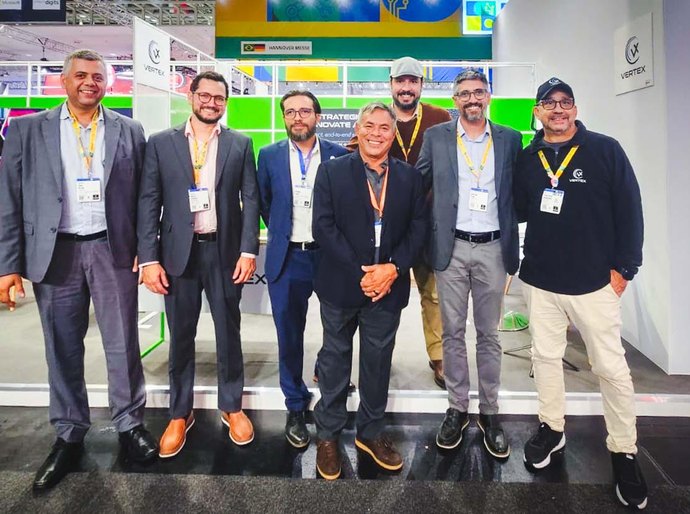 Vertex e Edge levam inteligência artificial de Alagoas para a Hannover Messe e ampliam conexões na Europa