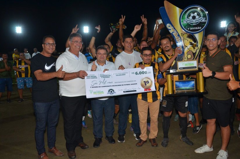 Campeonato Miguelense de Futebol chega à grande final com dois campeões 