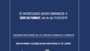 FUNDAT AJUDANTE DE PANIFICAÇÃO