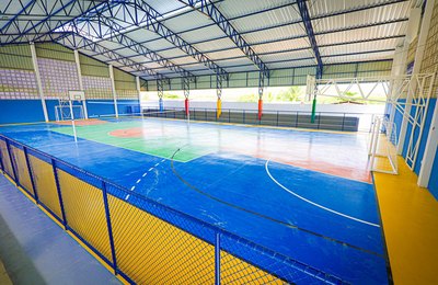 Governo de Alagoas autoriza construção de nova quadra poliesportiva em Belém nesta quarta