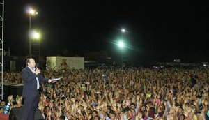 Cruzada com o Evangelista Rubens Cunha - Foto: Divulgação
