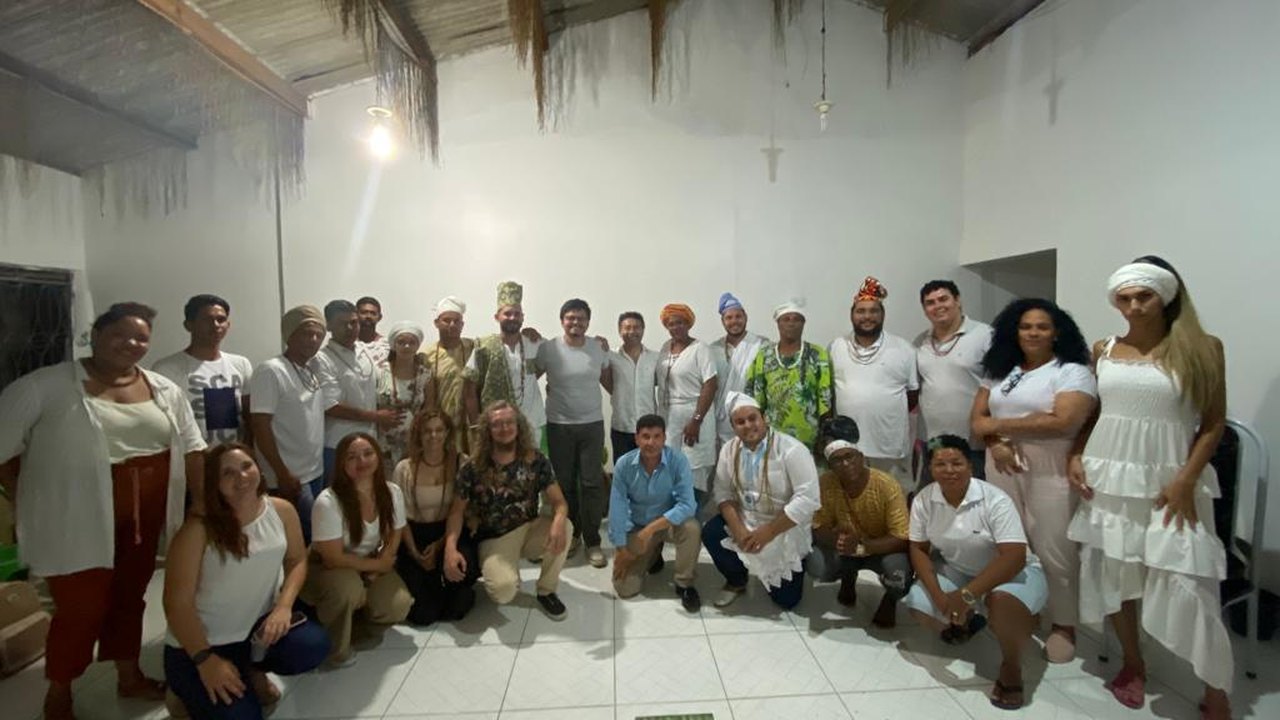 FPI do São Francisco visita Pais e Mães de Santo de terreiros de matriz africana, em Delmiro Gouveia (AL)