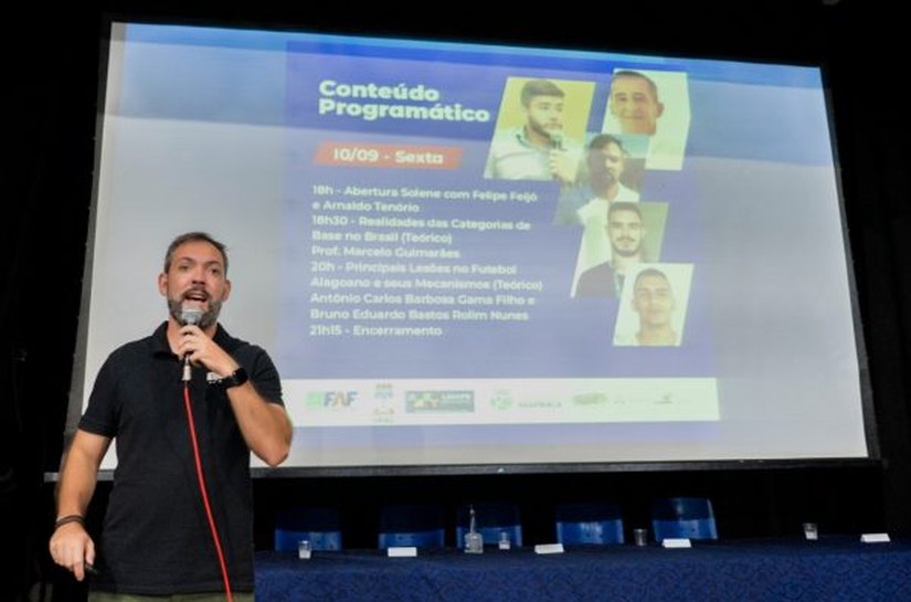 Com foco no desenvolvimento do esporte, Arapiraca sedia Jornada de Capacitação no Futebol