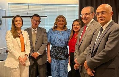 Conselheira Renata Calheiros visita presidente do Comitê Técnico da Primeira Infância
