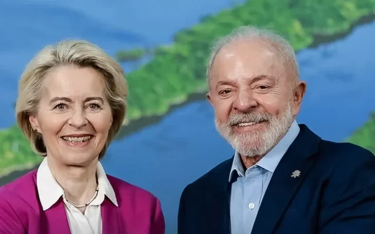 Lula receberá Von der Leyen e António Costa no Rio nesta sexta-feira