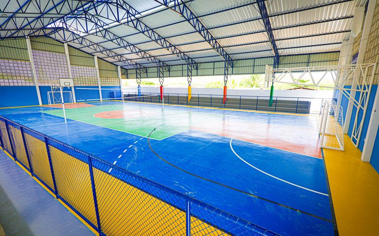 Governo de Alagoas autoriza construção de ginásio poliesportivo em Belém nesta quarta-feira