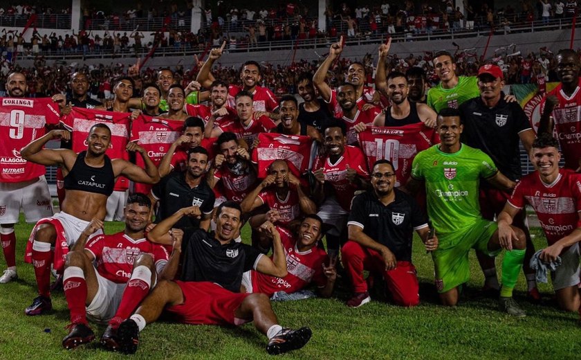 CRB vence CSA por 1 a 0 e se garante na final contra o ASA