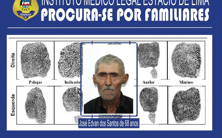 IML de Maceió procura por familiares de agricultor vítima de morte clínica