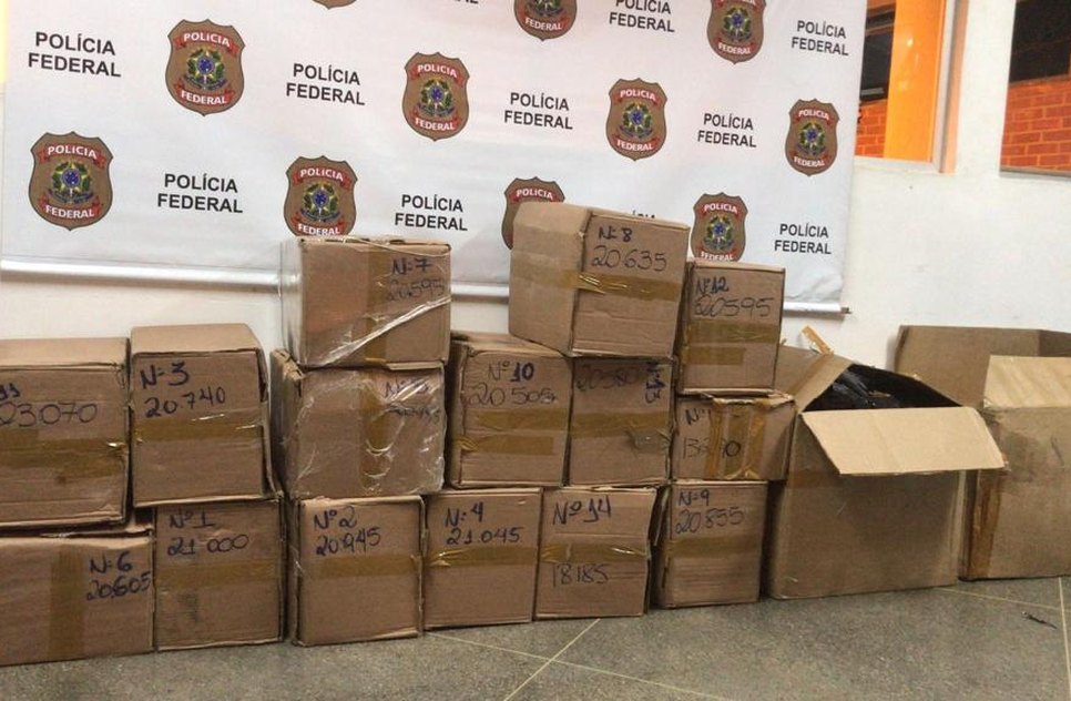 Polícia Federal apreende mais de 300 quilos de maconha na cabine de caminhão