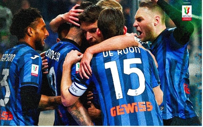 Atalanta goleia Fiorentina com gols nos acréscimos e pega Juventus na final da Copa da Itália