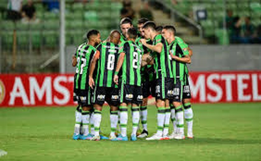 Futebol: América/MG joga contra o Santos
