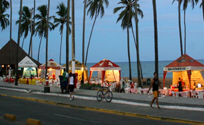 Barracas na orla