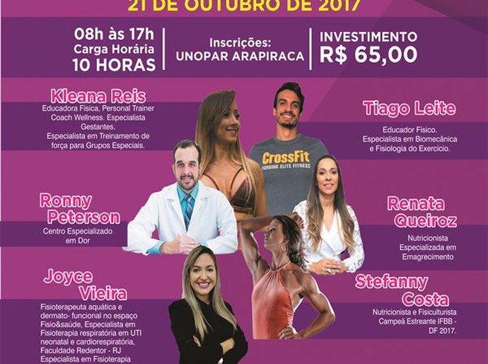 Simpósio Interdisciplinar em Saúde Esportiva acontece pela 1ª vez em Arapiraca
